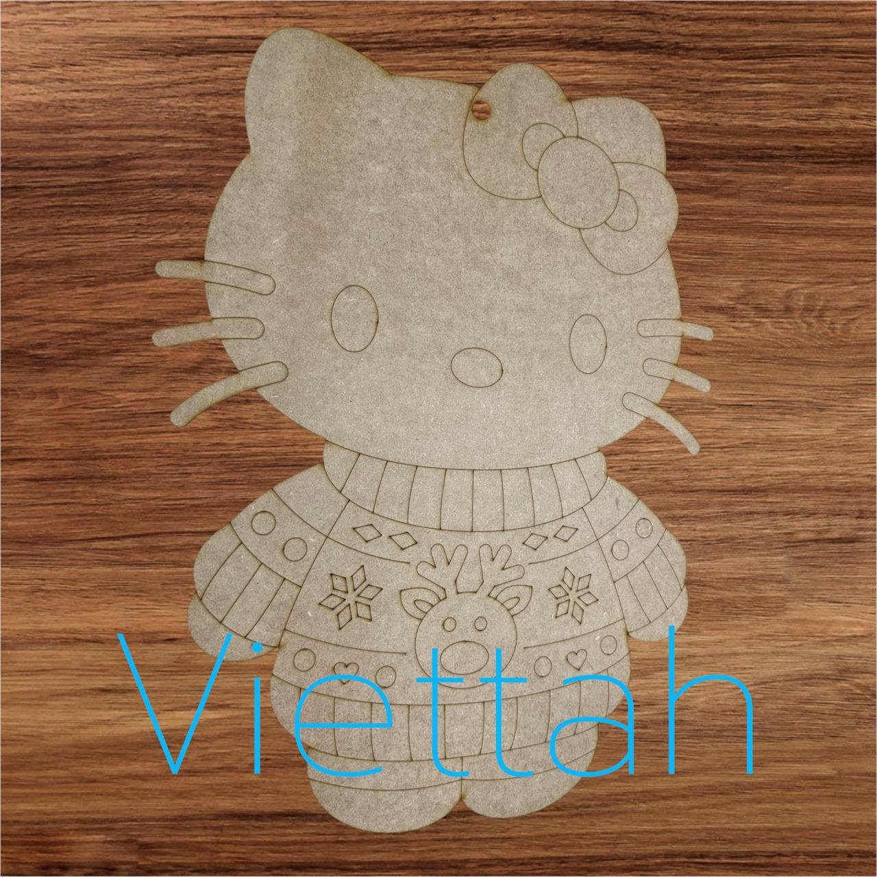 GATA ADORADA CON SWEATER NAVIDEÑO